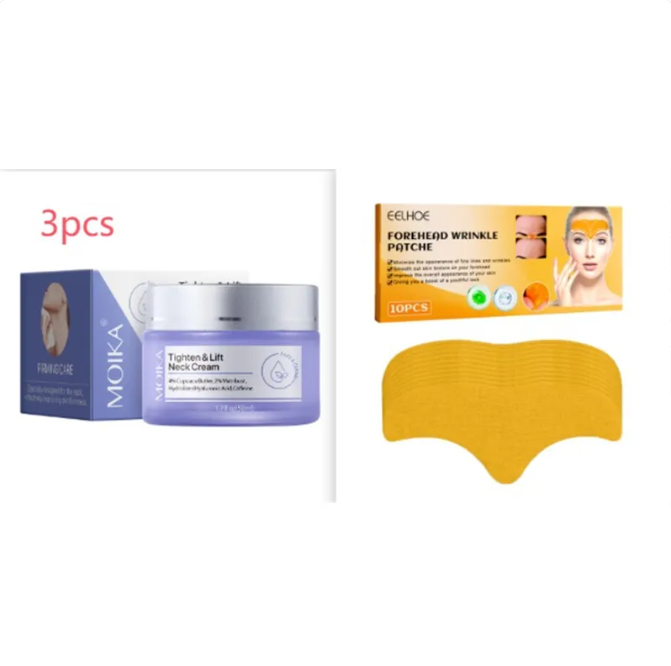 Neck Wrinkle Removal Cream Tightening Firming Fade Fine Lines Anti-Aging Necklines Lifting Shaping Beauty Neck Cream
